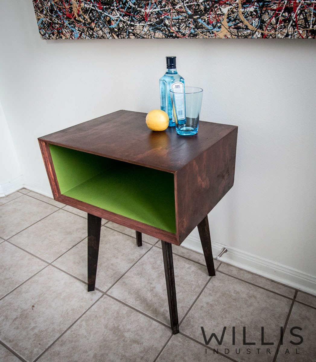 Willis Industrial Furniture | Rustic, Modern Furniture | Mid Century Nightstand